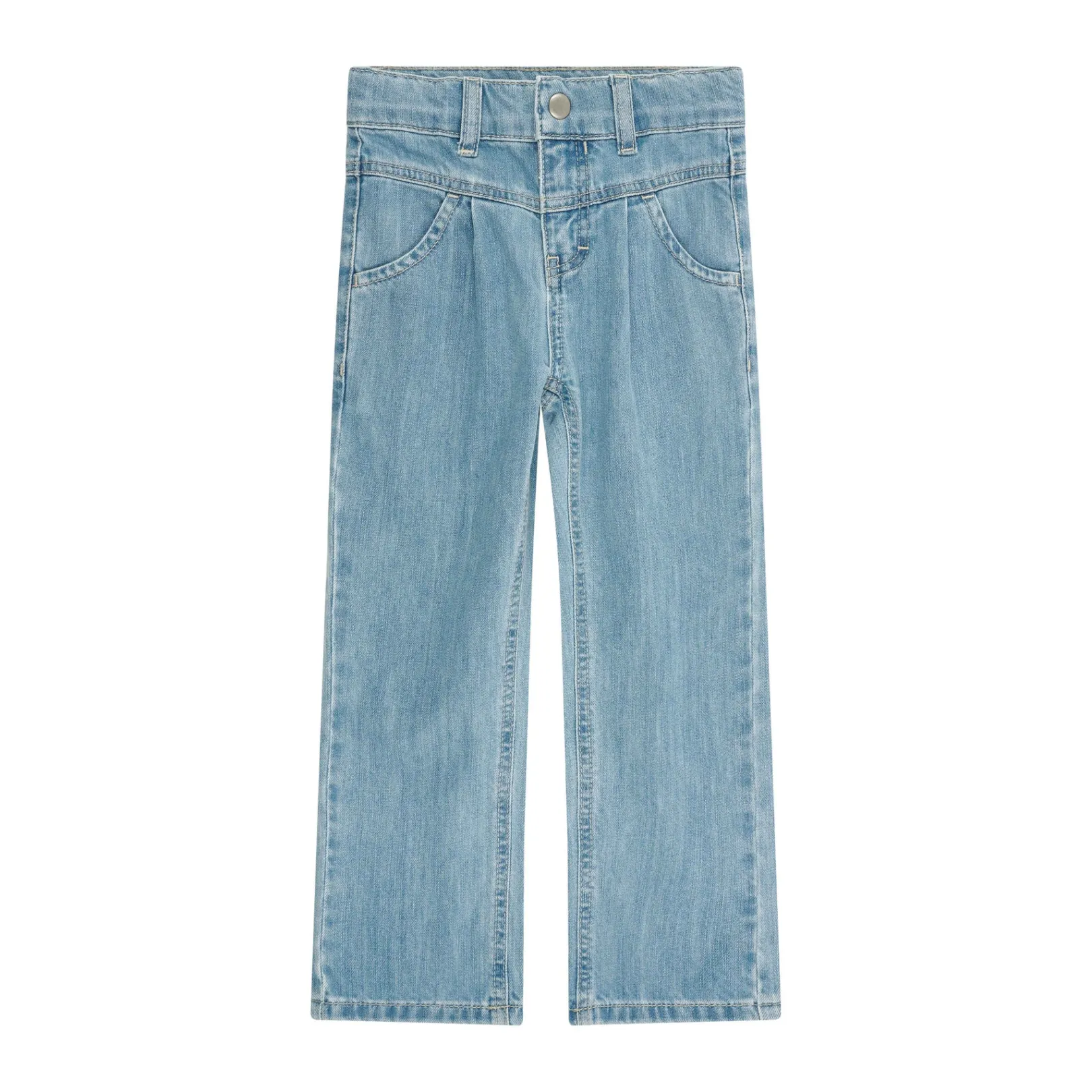 Online Steiff Denim Pants, medium blue for Girls mediumblue