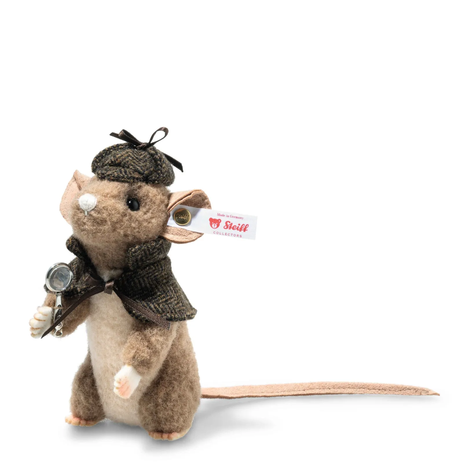 Outlet Steiff Detective mouse, 11 cm, brown
