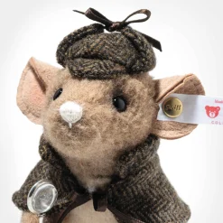 Outlet Steiff Detective mouse, 11 cm, brown