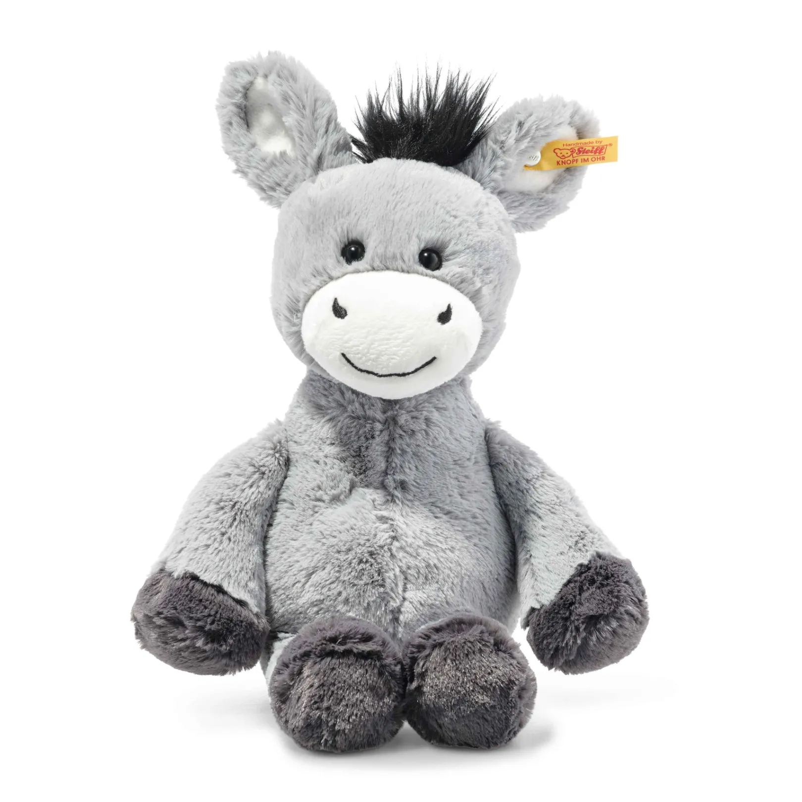 Online Steiff Dinkie donkey, 30 cm, light grey