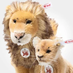 Best Steiff Disney Lion King Mufasa and Simba 30th Anniversary, 17 cm, multicoloured