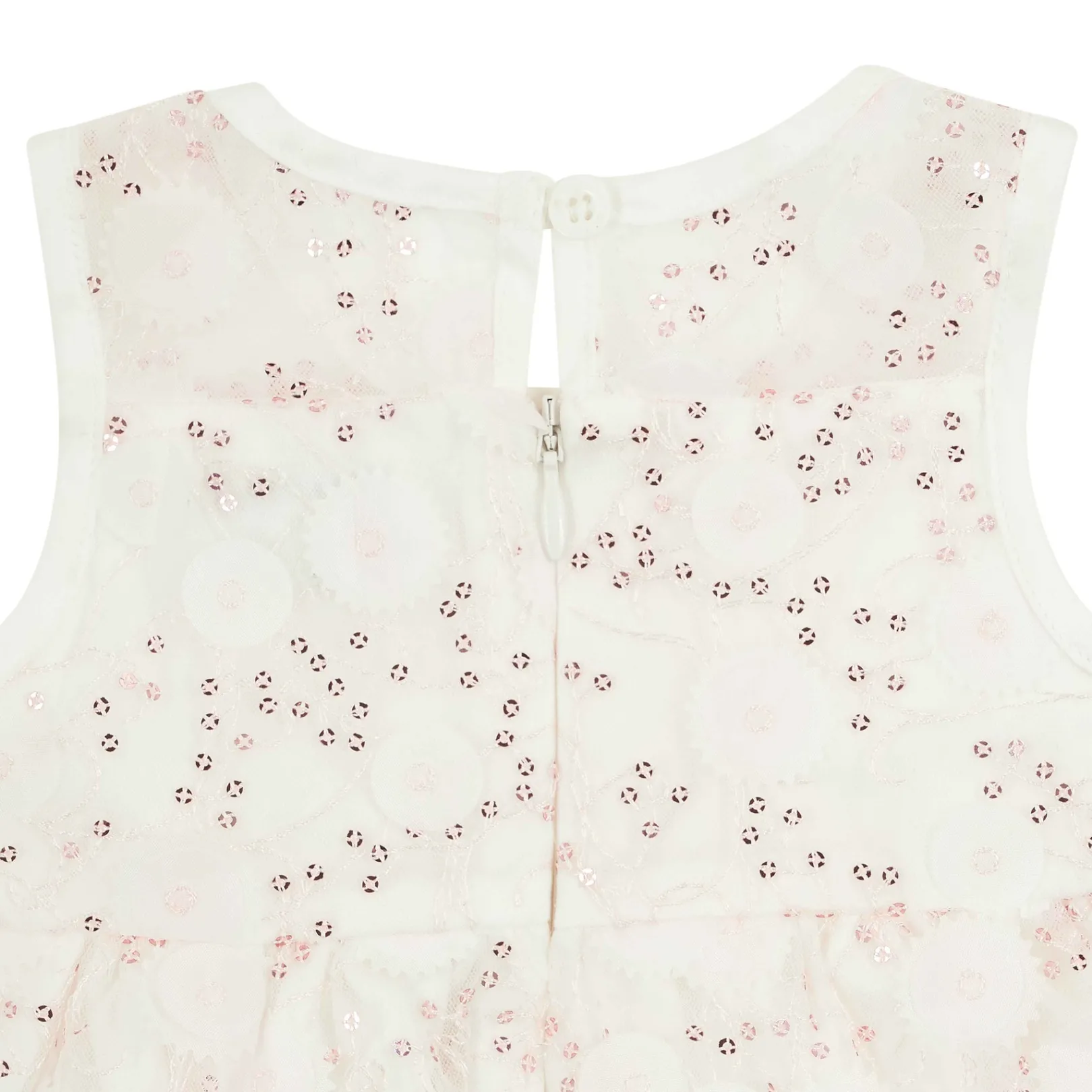 New Steiff Dress, for Girls white