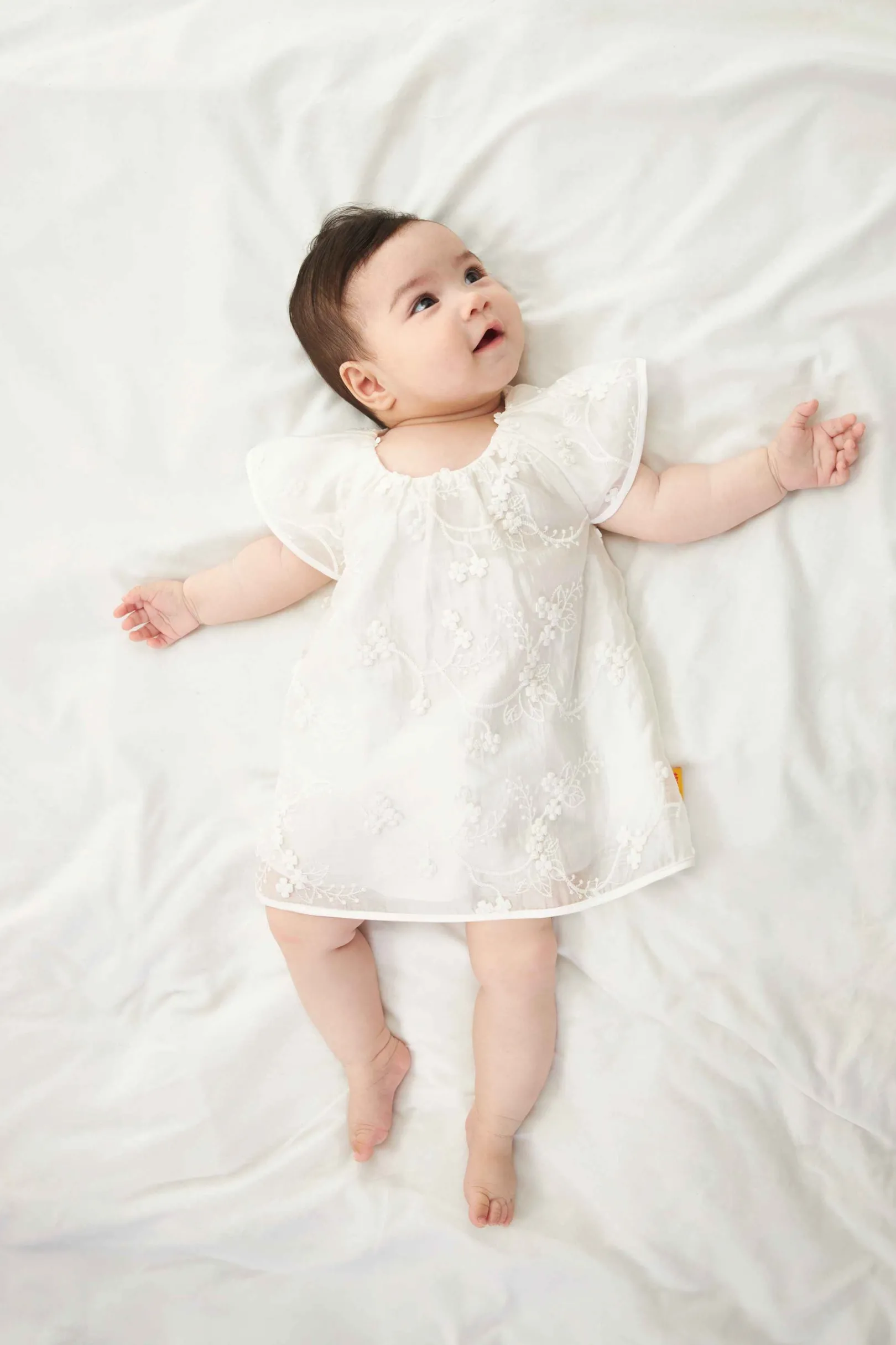 Outlet Steiff Dress, for Girls white