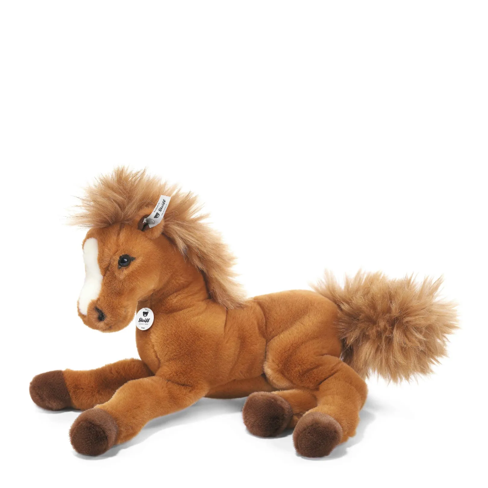 Discount Steiff Fenny dangling Holsteiner, 35 cm, light brown