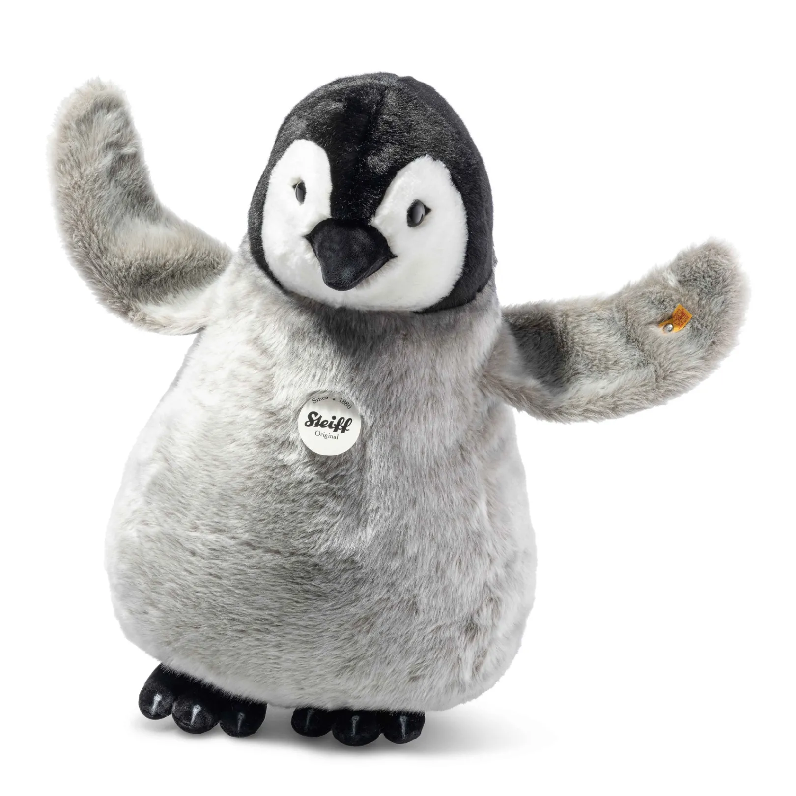 Fashion Steiff Flaps penguin, 60 cm, light grey