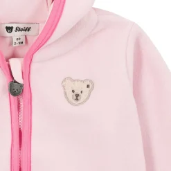 Online Steiff Fleece Jacket, pink for Girls rose