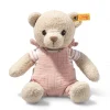 Sale Steiff GOTS Nele Teddy bear, 26 cm, pink