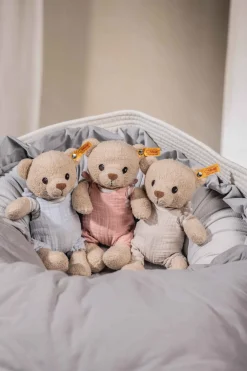 Sale Steiff GOTS Nele Teddy bear, 26 cm, pink