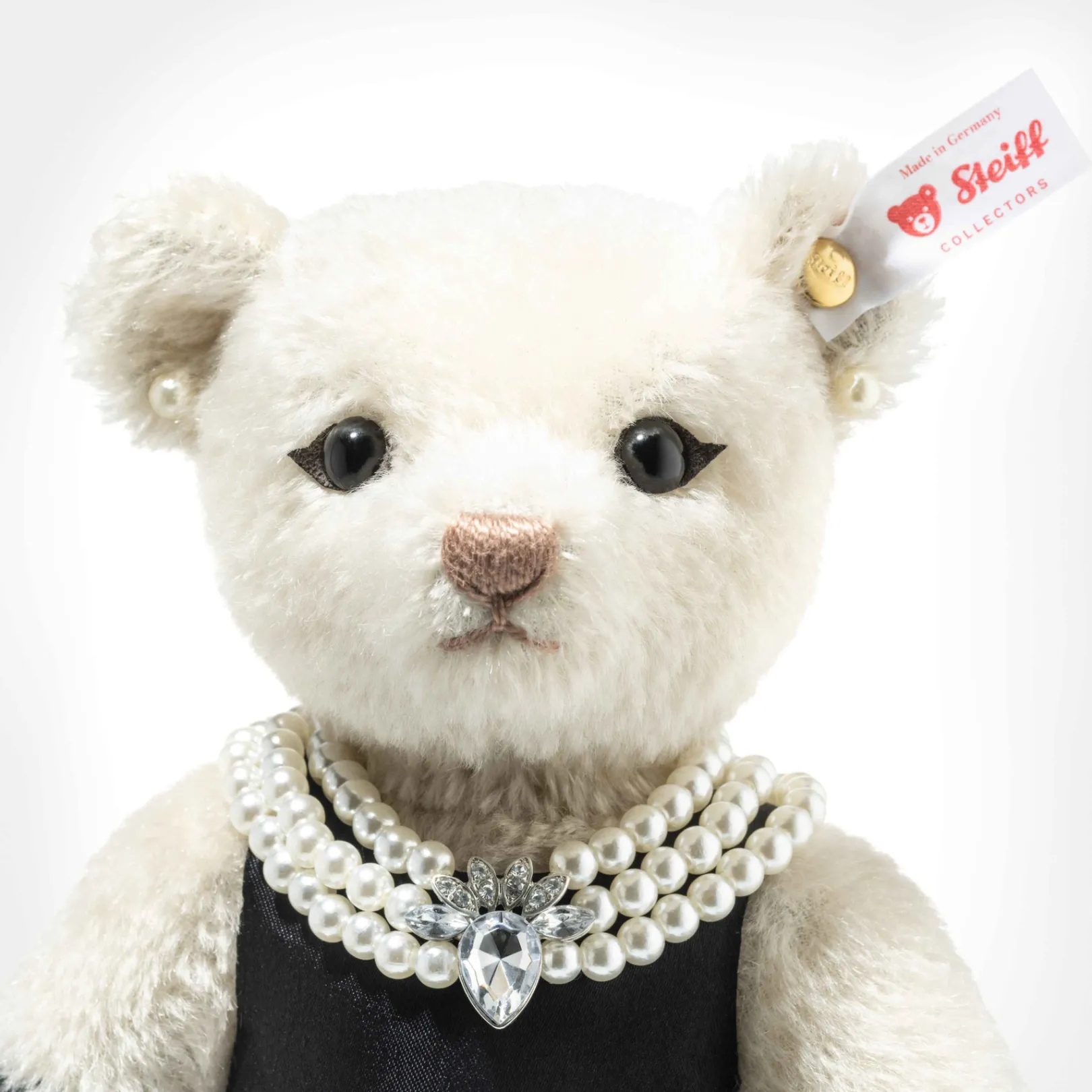 Hot Steiff Hollywood Teddy bear, 30 cm, light grey