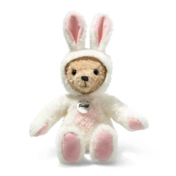 Fashion Steiff Hoodie-Teddy bear rabbit, 27 cm, white