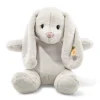 New Steiff Hoppie rabbit, 38 cm, light grey
