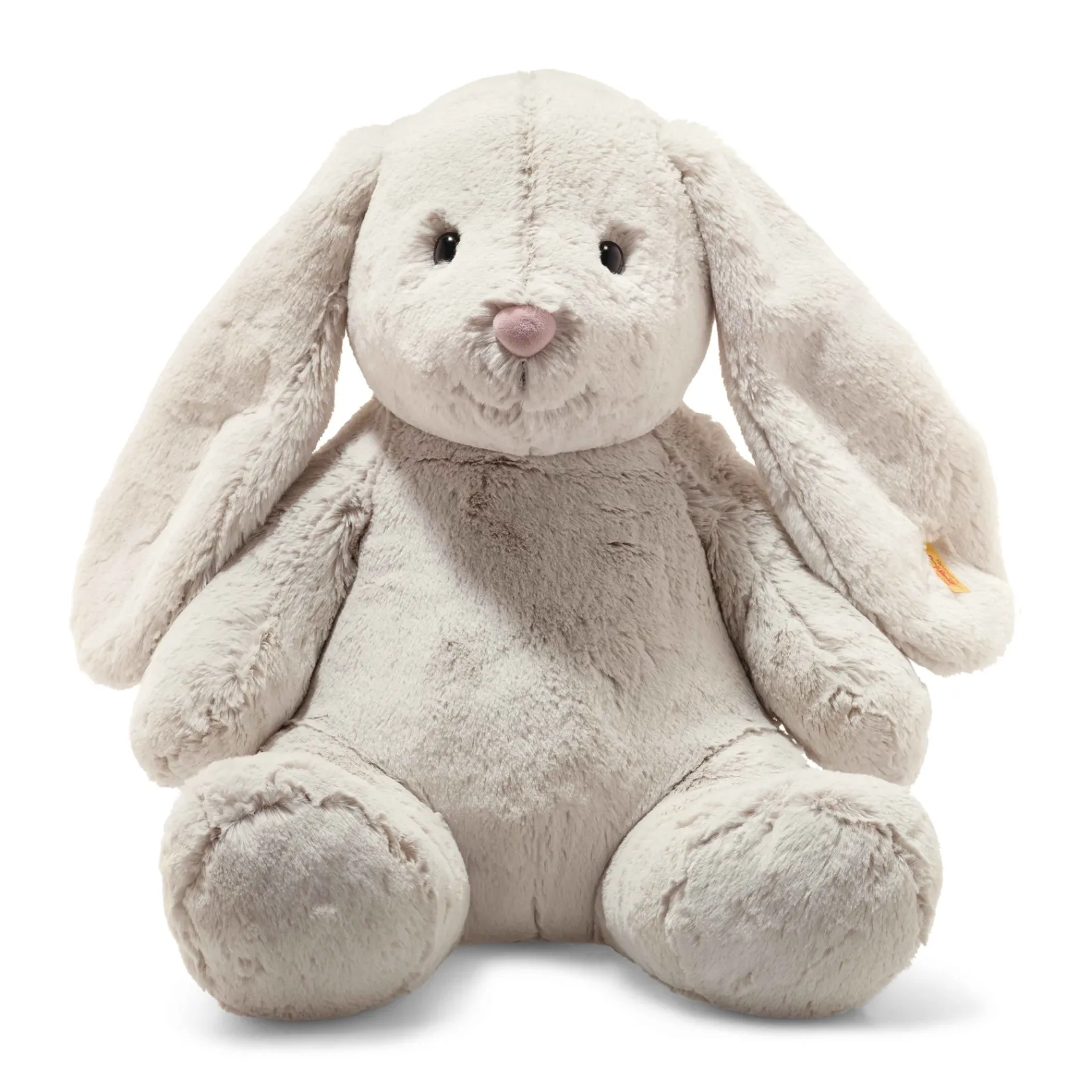 Clearance Steiff Hoppie rabbit, 48 cm, light grey