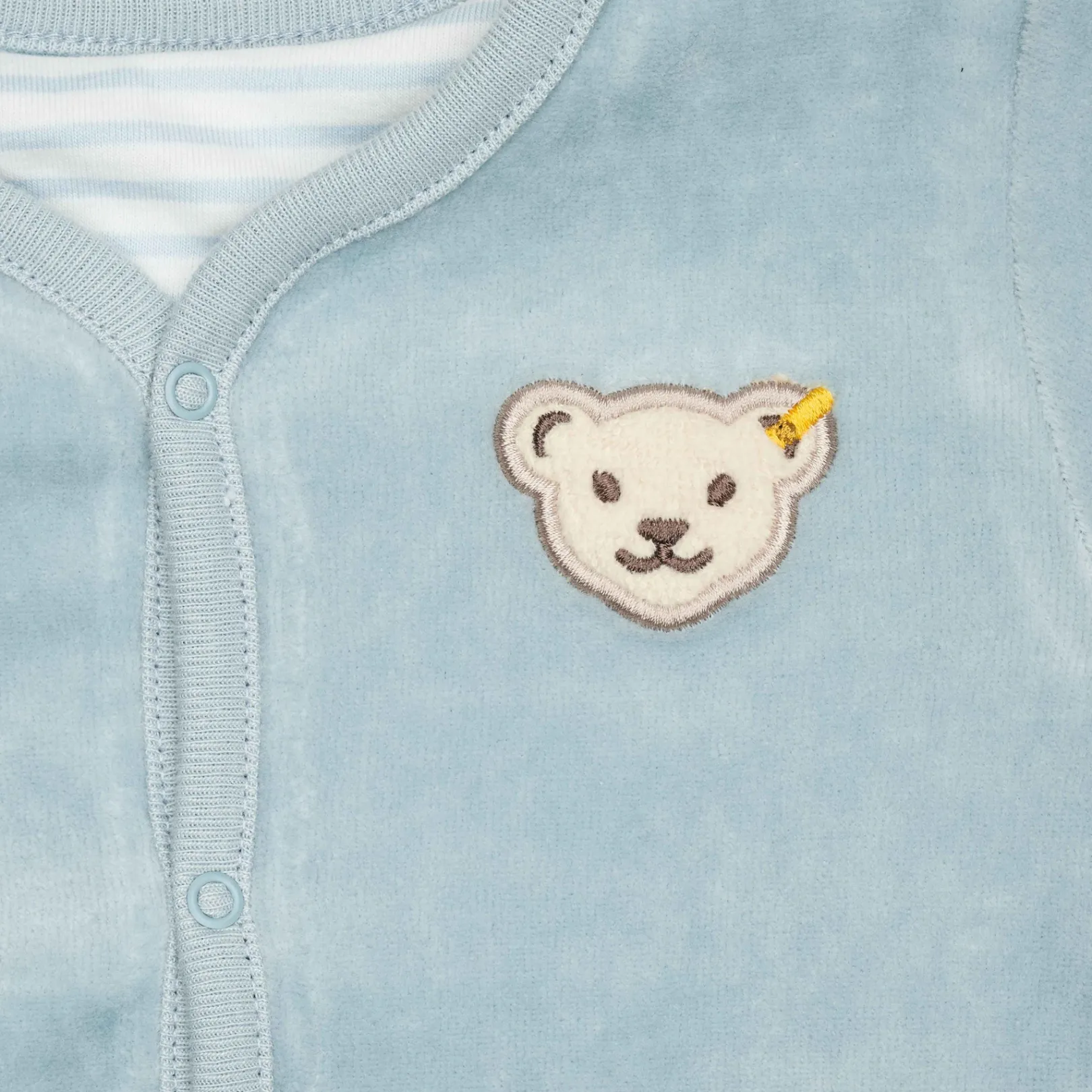 New Steiff Jacket reversible GOTS, light blue lightblue