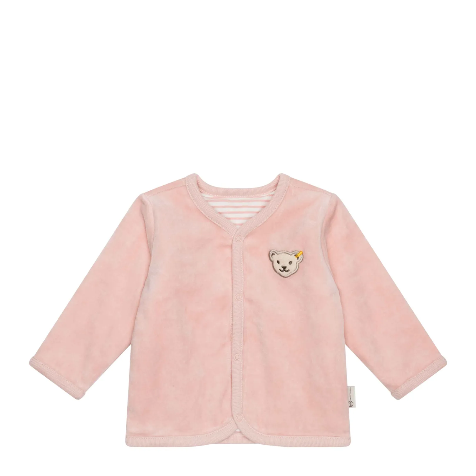 Clearance Steiff Jacket reversible GOTS, pink rose