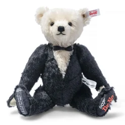 Clearance Steiff James Bond Dr. No musical Teddy bear, 30 cm, black