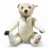 Sale Steiff James Bond villain Dr. Julius No Teddy bear, 30 cm, white
