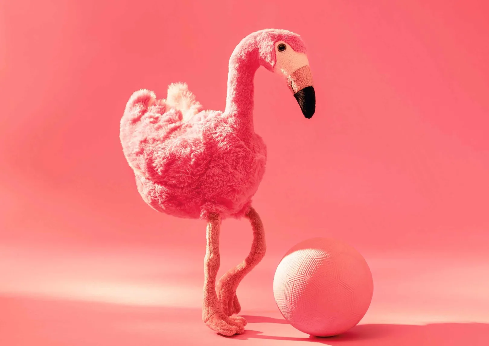 Clearance Steiff Jill flamingo, 30 cm, pink