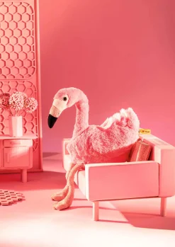 Clearance Steiff Jill flamingo, 30 cm, pink