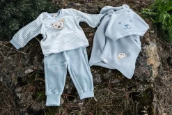 Best Steiff Jogger Pants GOTS, light blue lightblue