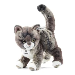 New Steiff Kitty cat, 25 cm, light grey