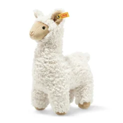 Hot Steiff Leandro llama, 29 cm, white