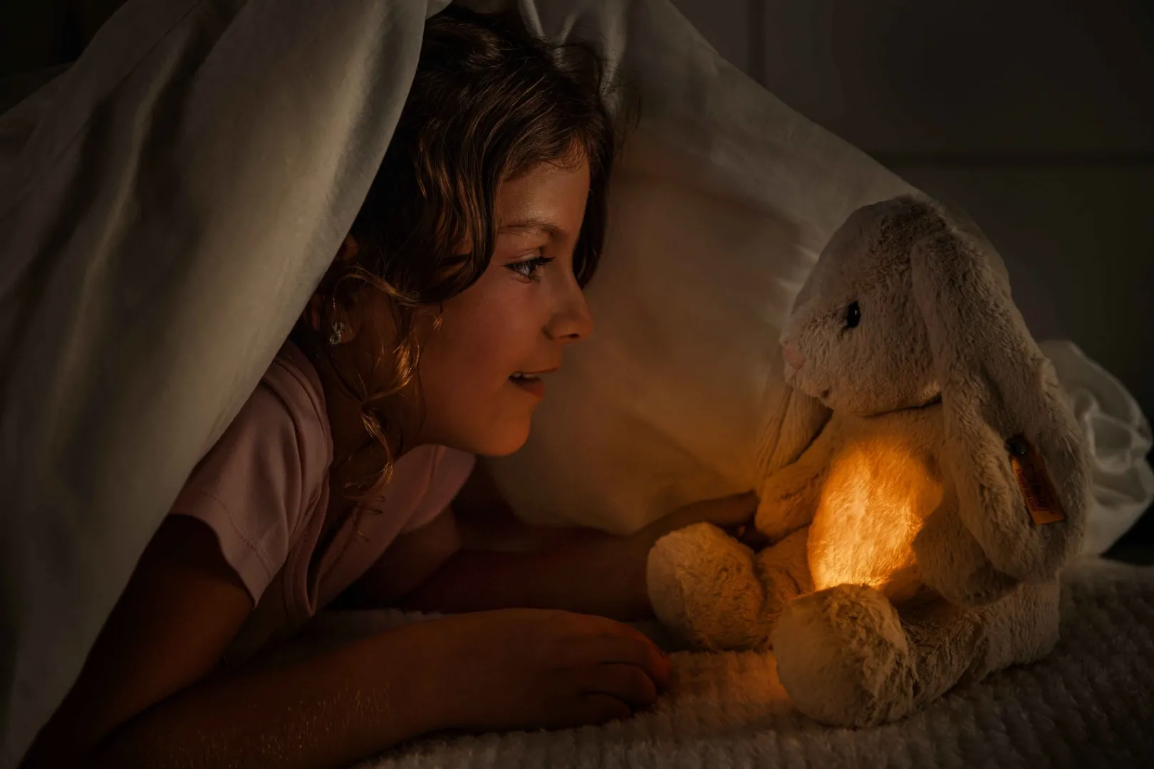 Online Steiff Light at Night Hoppie rabbit , 28 cm, light grey