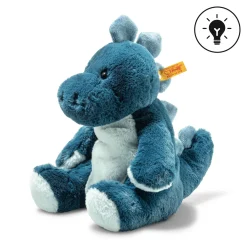 Hot Steiff Light at Night Spott stegosaurus, 28 cm, light blue