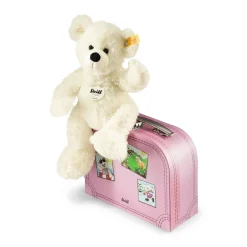 Online Steiff Lotte Teddy bear in suitcase, 28 cm, white