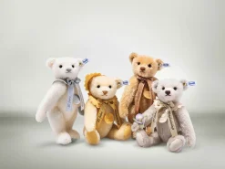 Clearance Steiff Loyal Teddy bear 30 years of Club membership RMS, 24 cm, light grey
