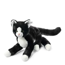 Best Steiff Mimmi dangling cat, 30 cm, black
