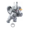 New Steiff My first Ellie elephant music box, 25 cm, light grey