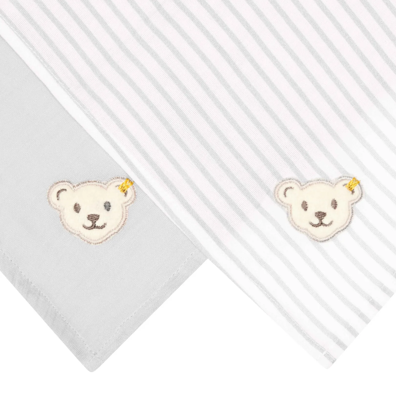 Sale Steiff Napkin pack of 2 GOTS, beige