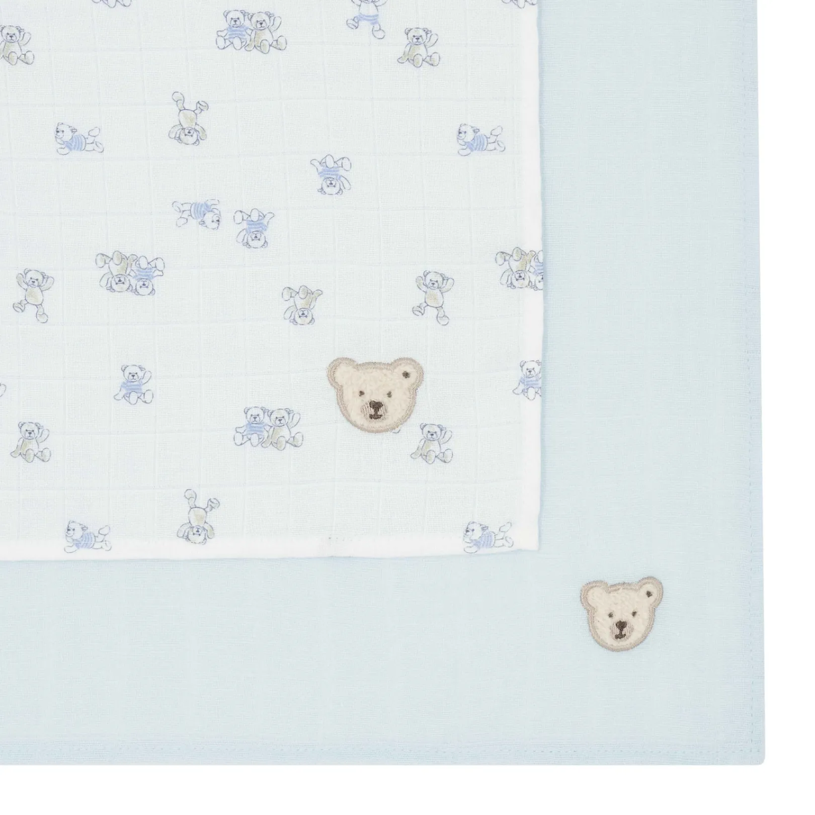 Best Steiff Napkin pack of 2, for Boys white