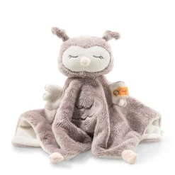 Outlet Steiff Ollie owl comforter, 26 cm, beige