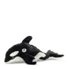 Outlet Steiff Ozzie orca with squeaker, 37 cm, black