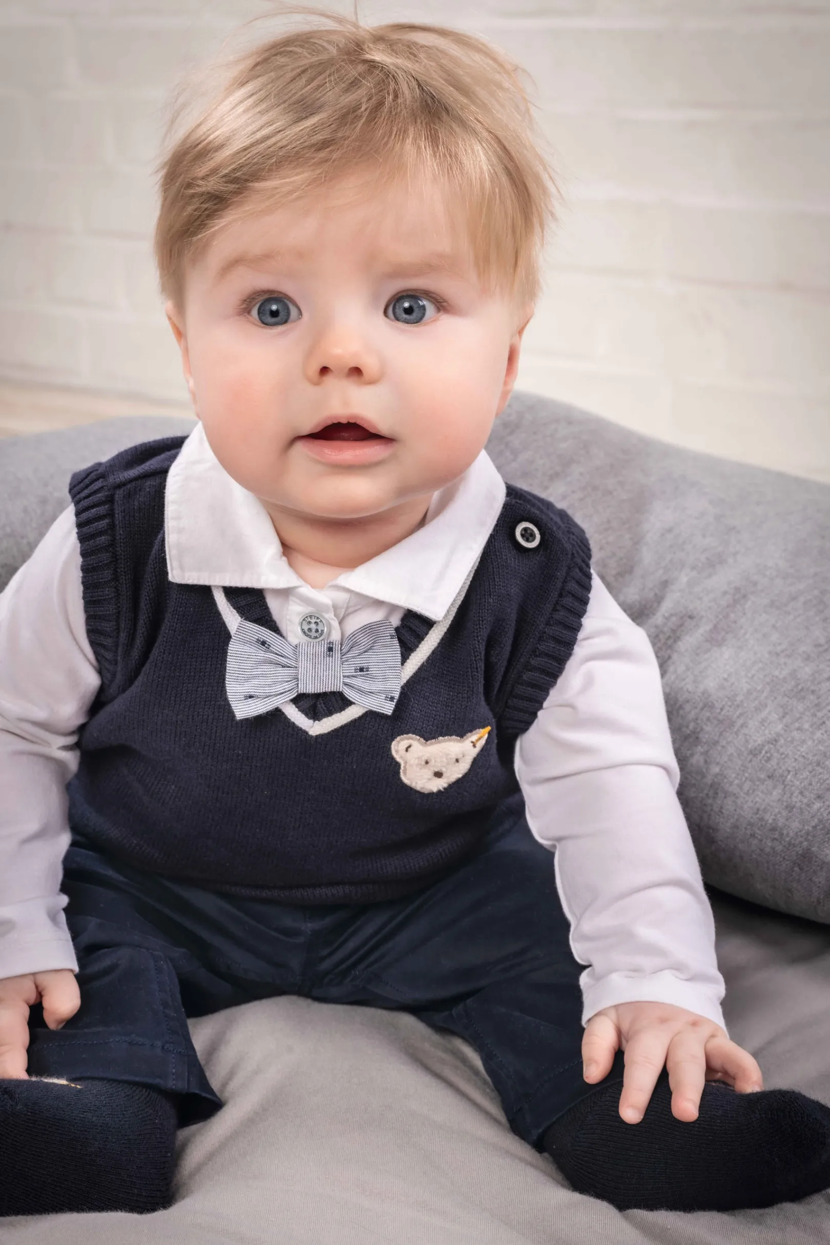 Discount Steiff Pants, dark blue for Boys darkblue