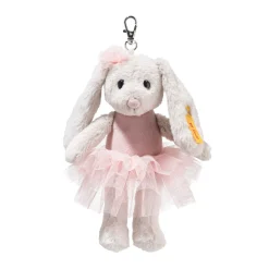 Hot Steiff Pendant Hoppie ballet rabbit, 16 cm, multicoloured