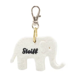 Fashion Steiff Pendant little felt elephant, 5 cm, white