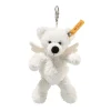 Fashion Steiff Pendant Lotte guardian angel Teddy bear, 12 cm, white