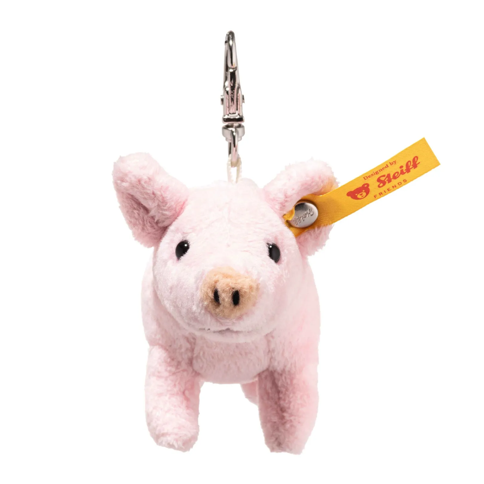 Hot Steiff Pendant lucky charm pig, 9 cm, pink