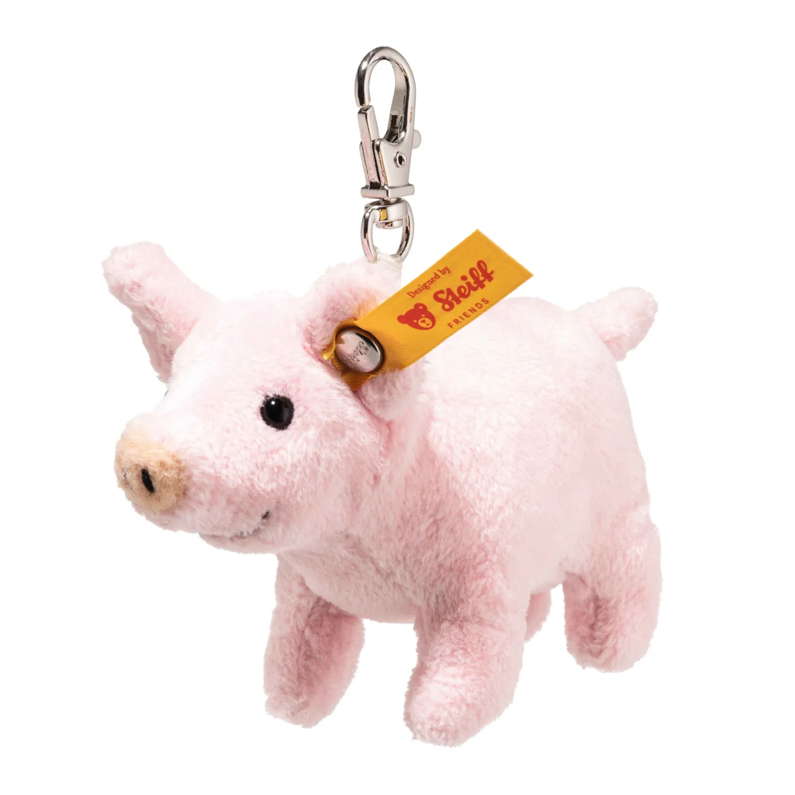 Hot Steiff Pendant lucky charm pig, 9 cm, pink