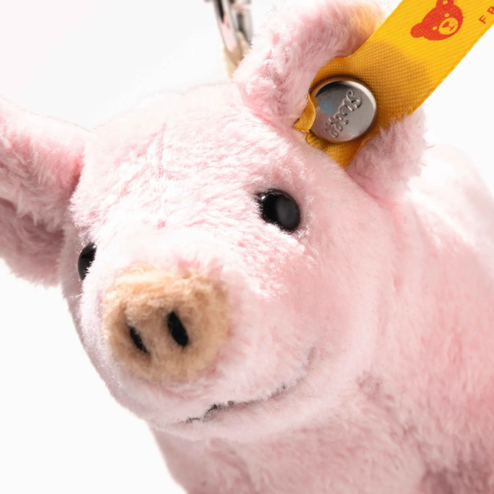 Hot Steiff Pendant lucky charm pig, 9 cm, pink