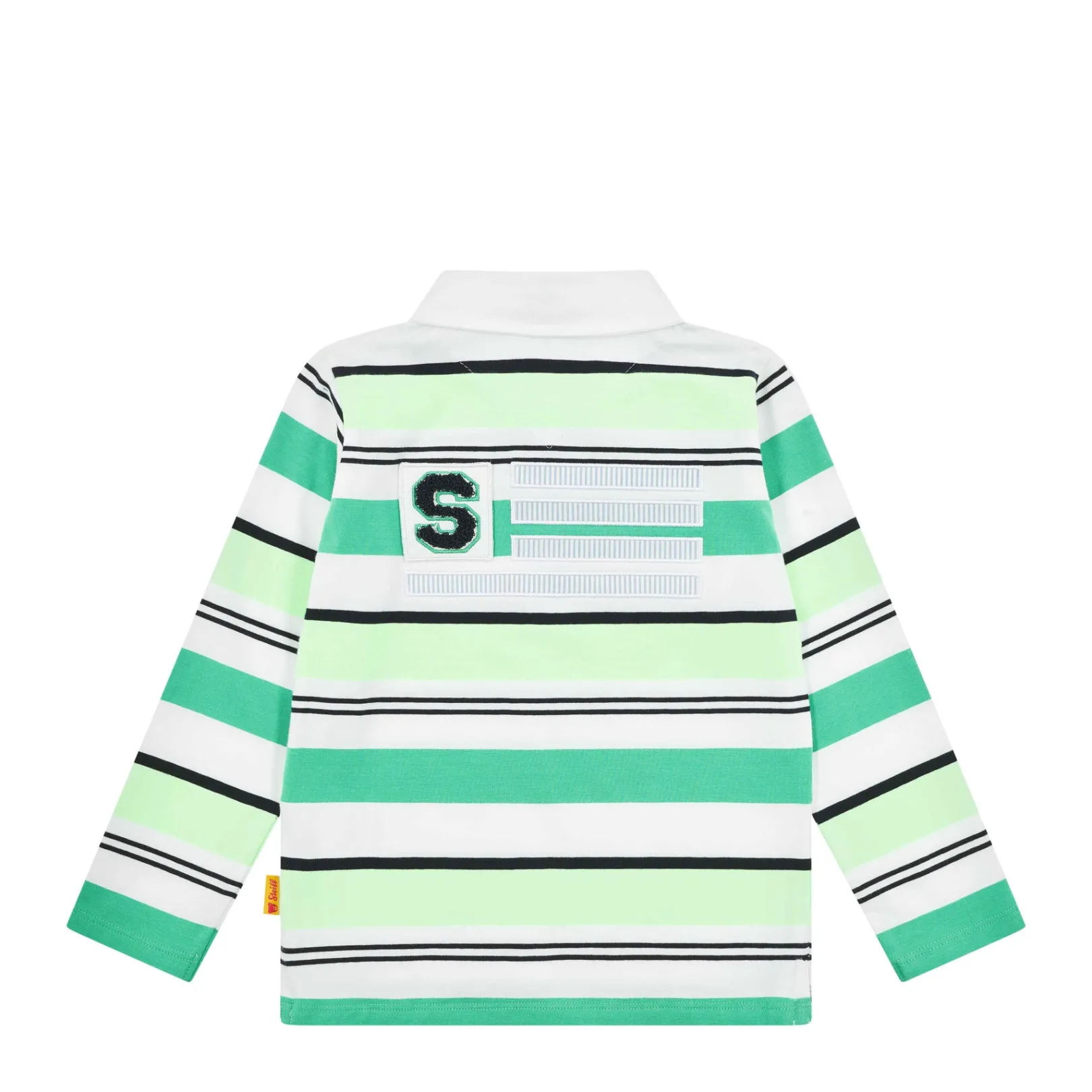 Fashion Steiff Poloshirt longsleeve, light green for Boys lightgreen