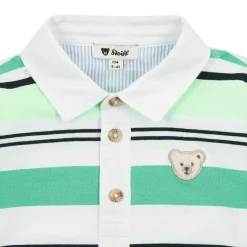 Fashion Steiff Poloshirt longsleeve, light green for Boys lightgreen