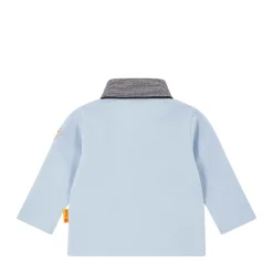 Best Steiff Poloshirt longsleeve, light blue for Boys lightblue