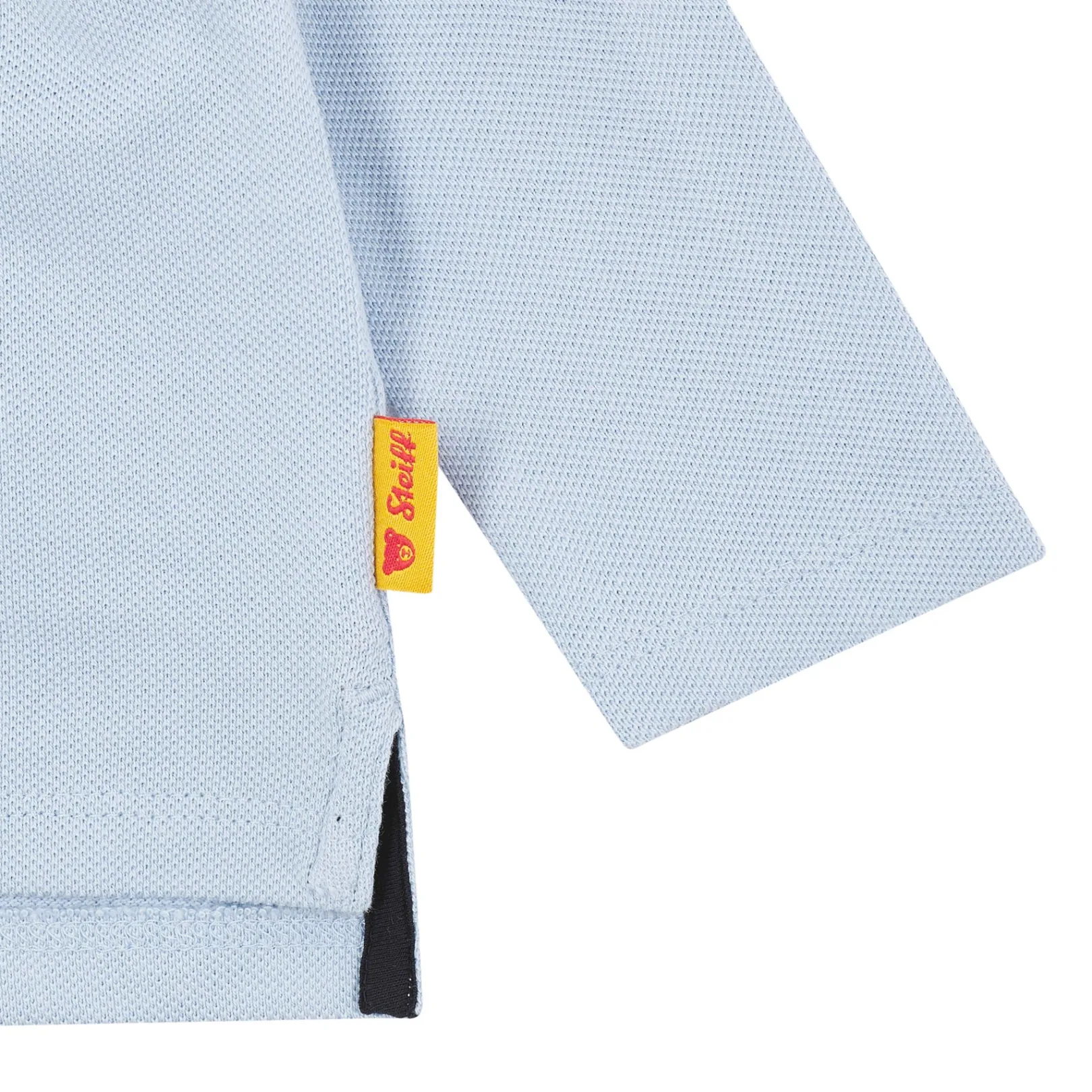 Best Steiff Poloshirt longsleeve, light blue for Boys lightblue