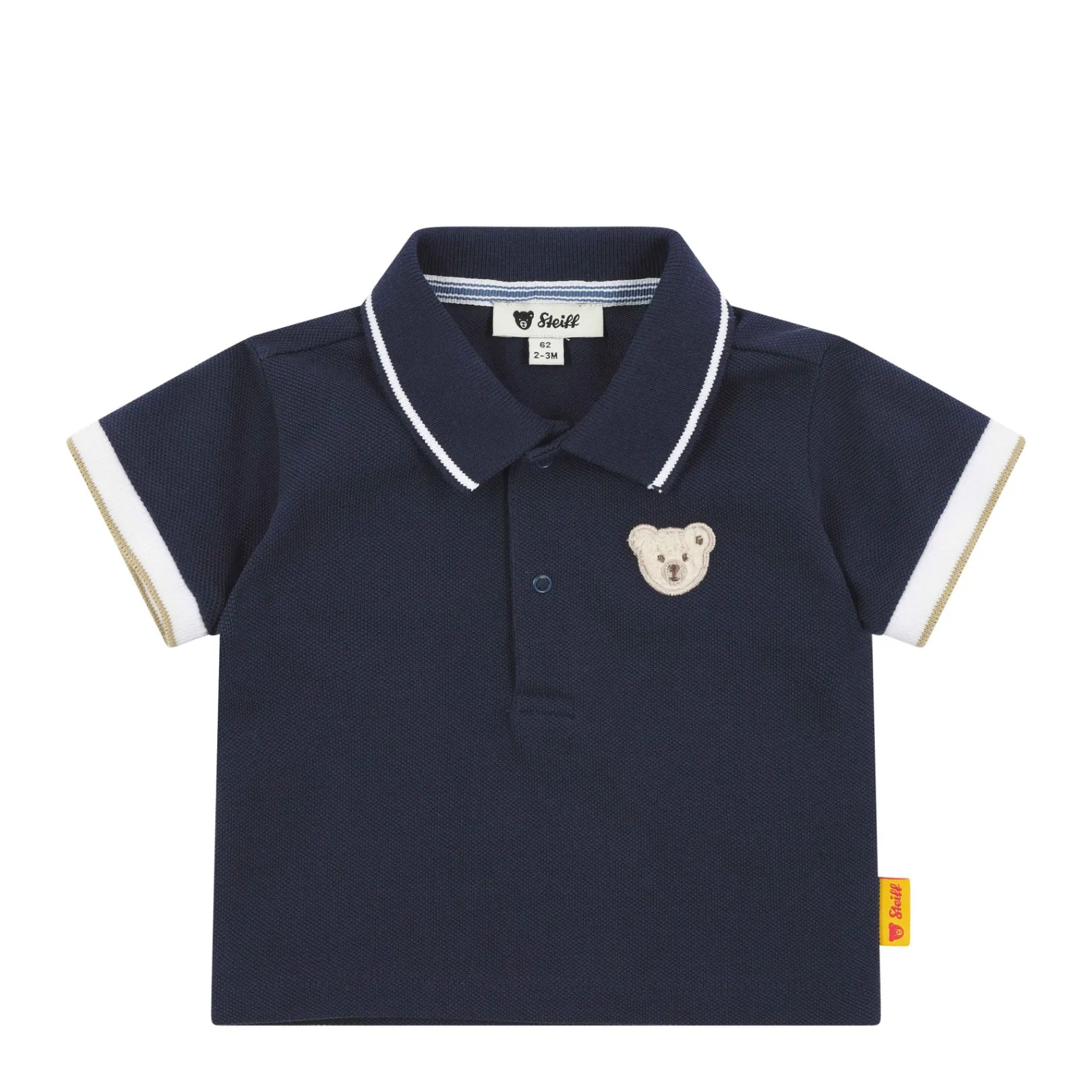 Best Steiff Poloshirt shortsleeve, dark blue for Boys darkblue