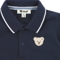 Best Steiff Poloshirt shortsleeve, dark blue for Boys darkblue