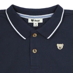 New Steiff Poloshirt shortsleeve, dark blue for Boys darkblue