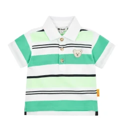 Sale Steiff Poloshirt shortsleeve, light green for Boys lightgreen